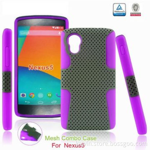 Mesh Combo 2-in-1 PC + Silicone Cover for LG Nexus 5